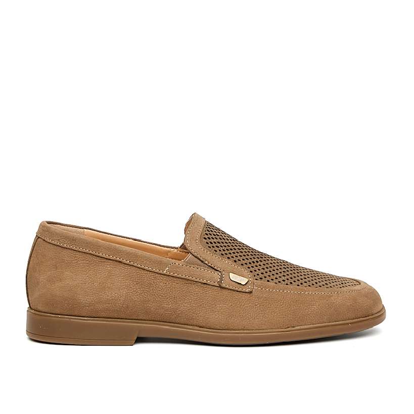 20127-MR-MYS-146-nubuk-kum Туфли летн.муж.нубук-кожа коричневый